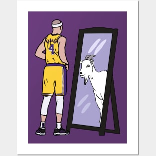 Alex Caruso Mirror GOAT Posters and Art